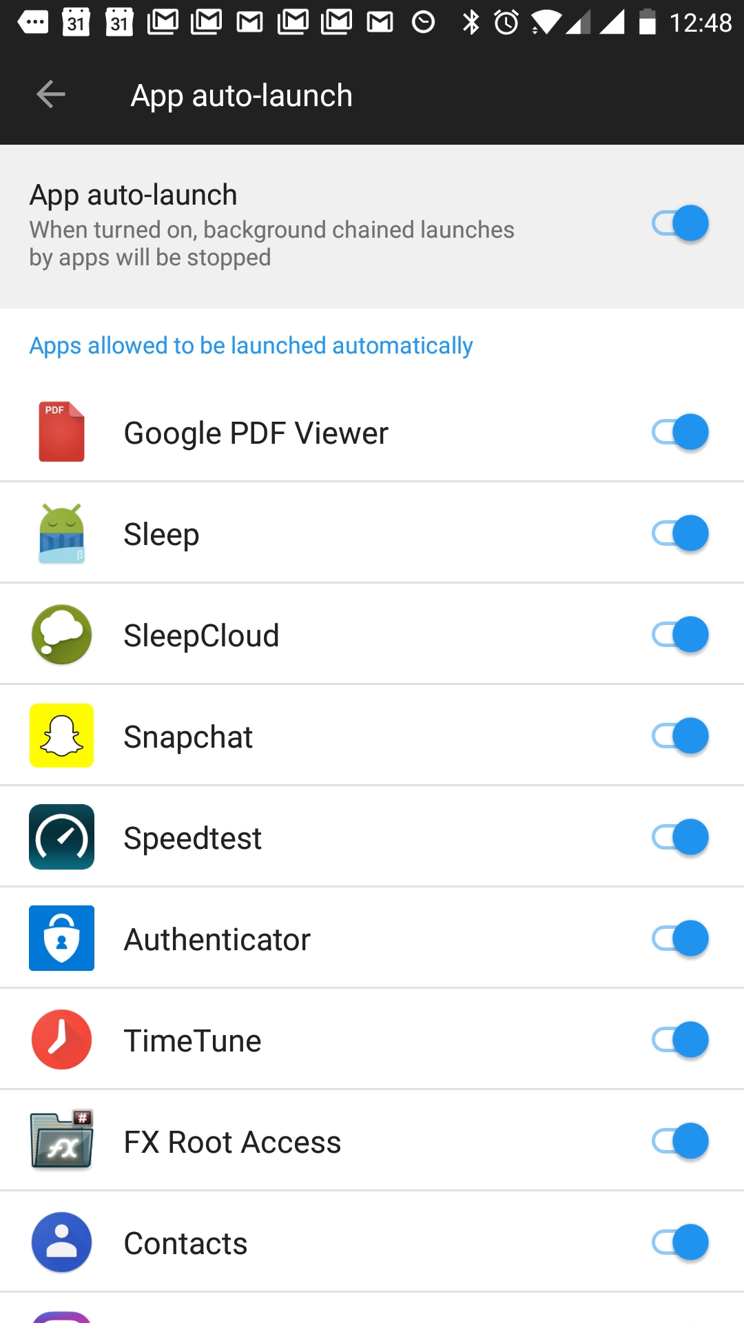 Battery optimization disabled for Tuman VPN