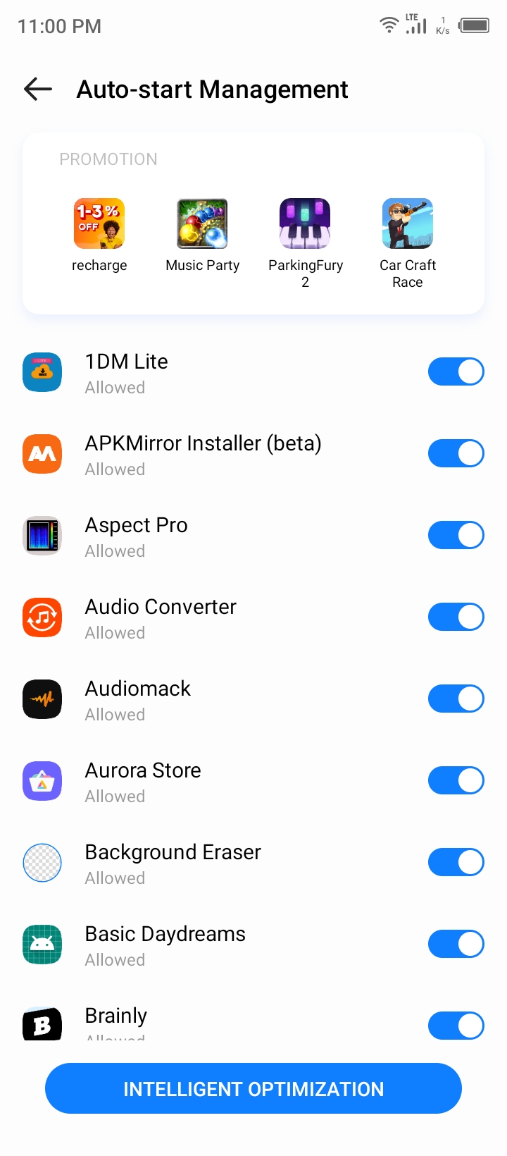 Auto-start allowed for Tuman VPN